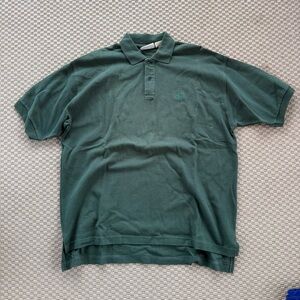 vintage 90s givenchy oversized green polo tee tshirt